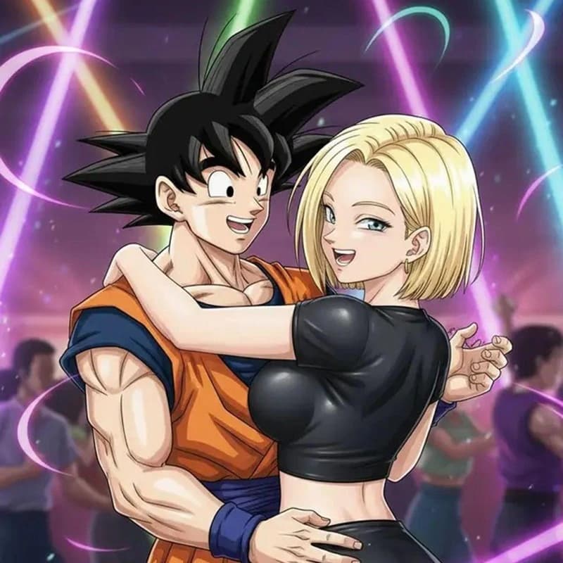 18 on the Dance Floor (Goku Loves Android 18)