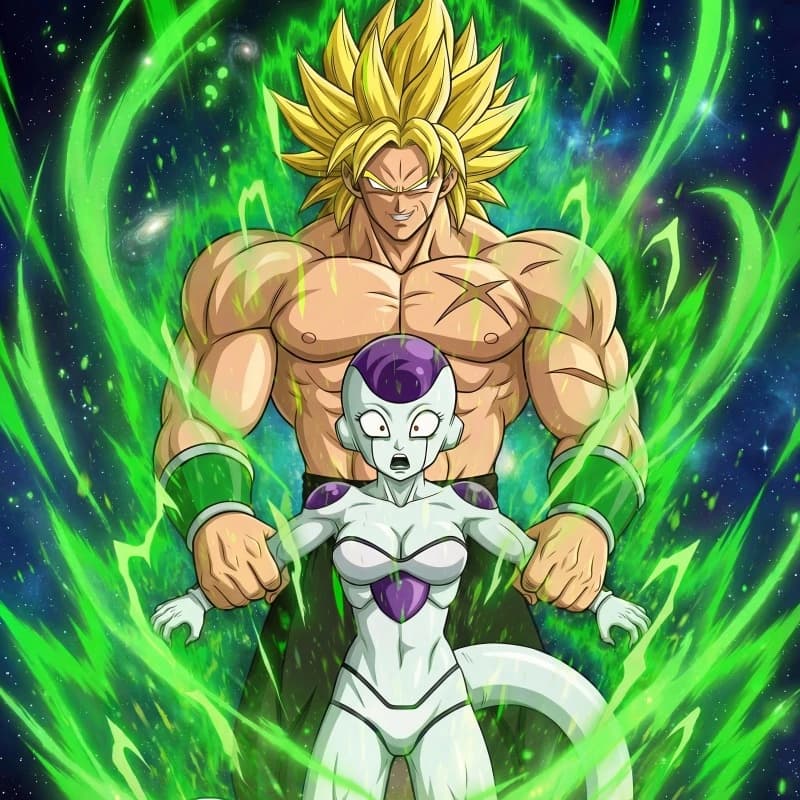 Broly Beats it Up