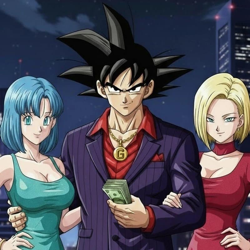 Goku Make it Rain